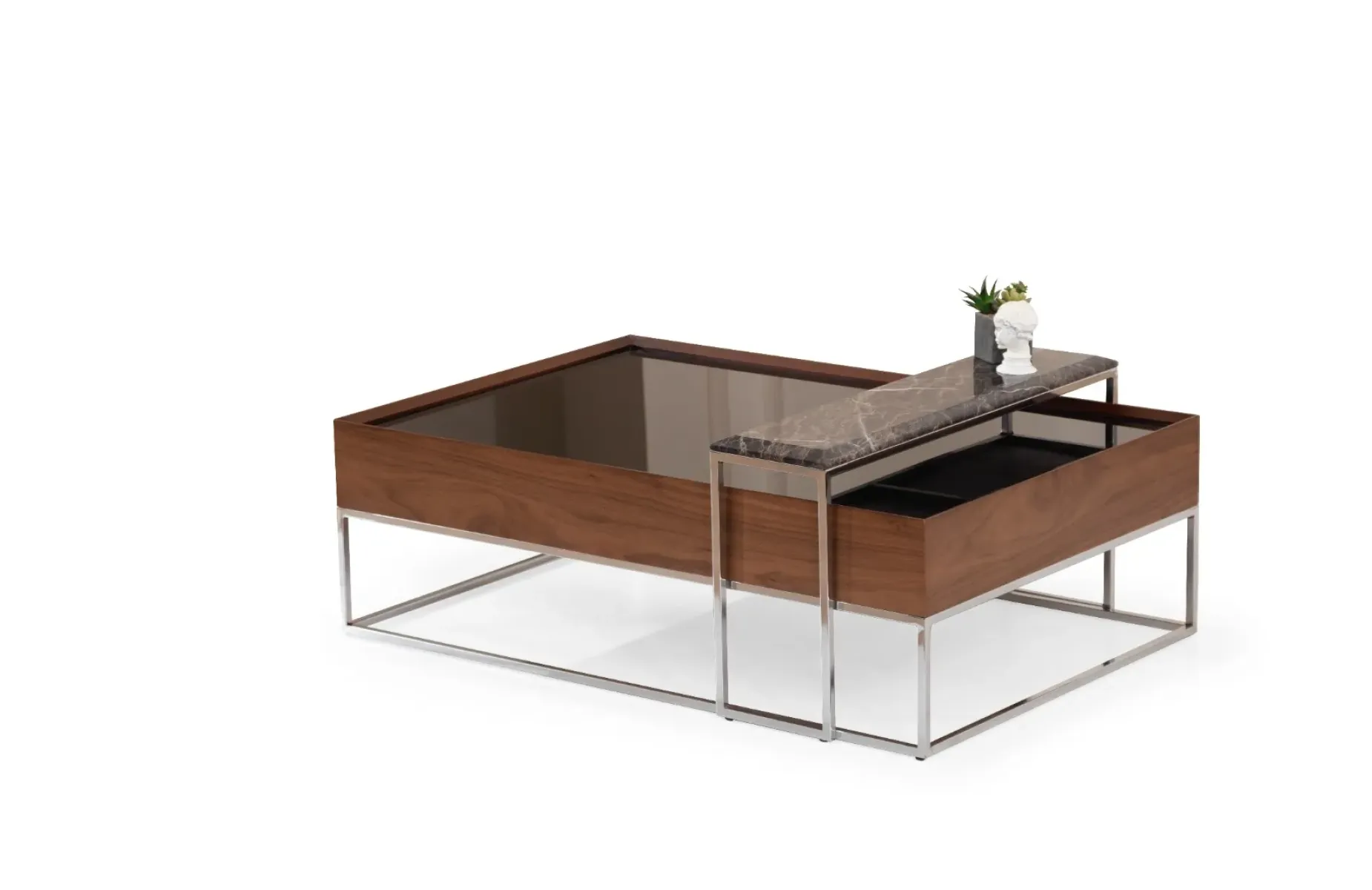 CROWN CEVİZ ORTA SEHPA