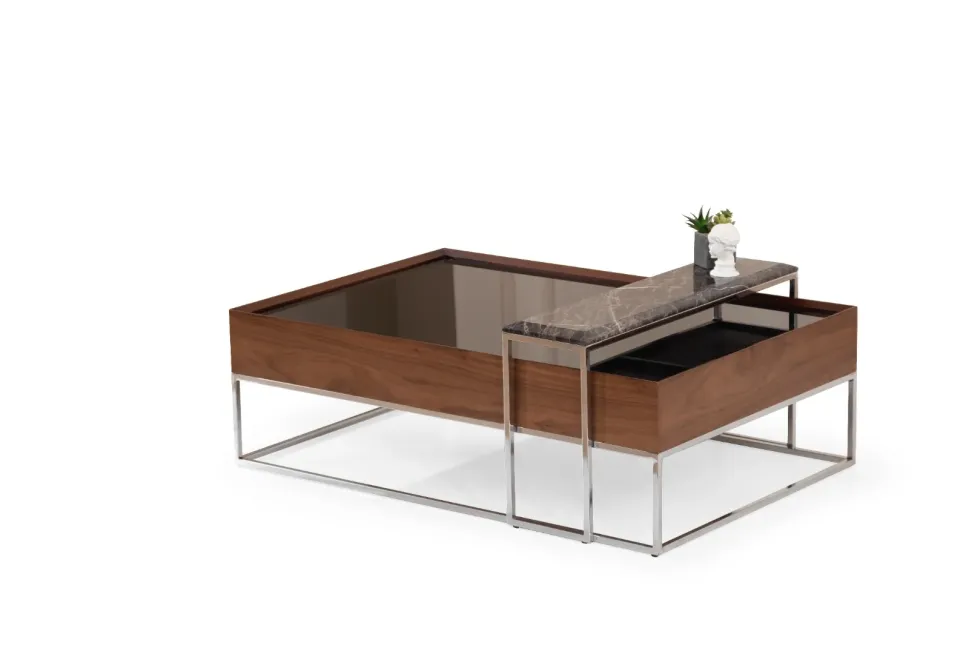 CROWN CEVİZ ORTA SEHPA
