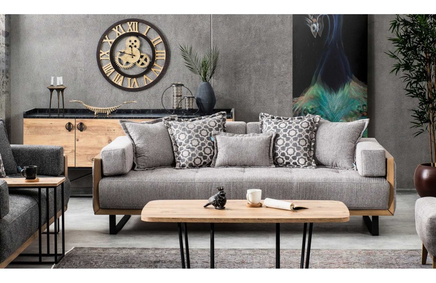 Loft Kanepe 3 Lü